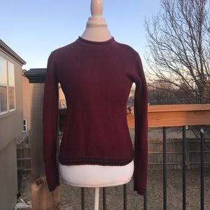 Vintage Maroon Sweater